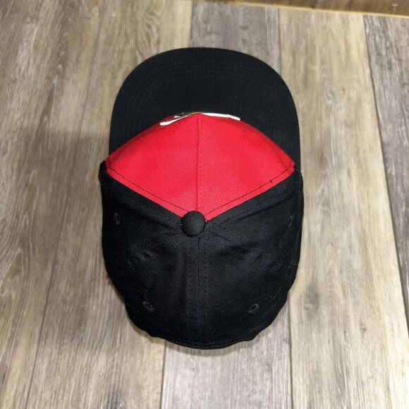 DC Comics The Flash Youth Hat Baseball SnapBack Cap Black Red Lightning Bolt - Picture 6 of 11